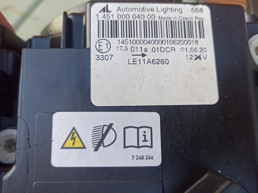 фото №8, Фара левый ксенон bmw f32 f33 7248266 le11a6260