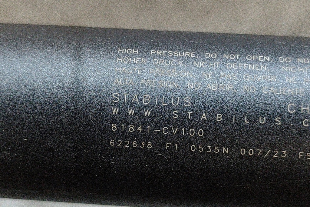 фото №6, Kia ev6 cv ліва сторона кришки багажника привід газовий 81841-cv100 2021 265