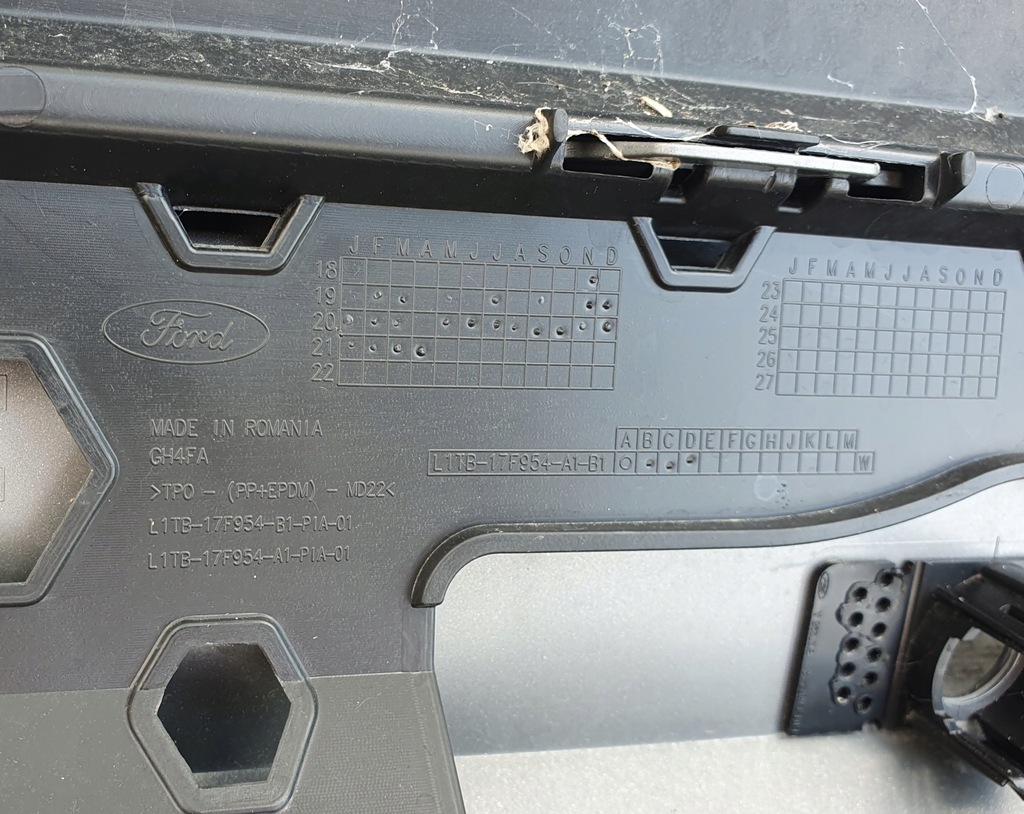 фото №12, Бампер задняя ford puma mk2 ii 19- оригинал