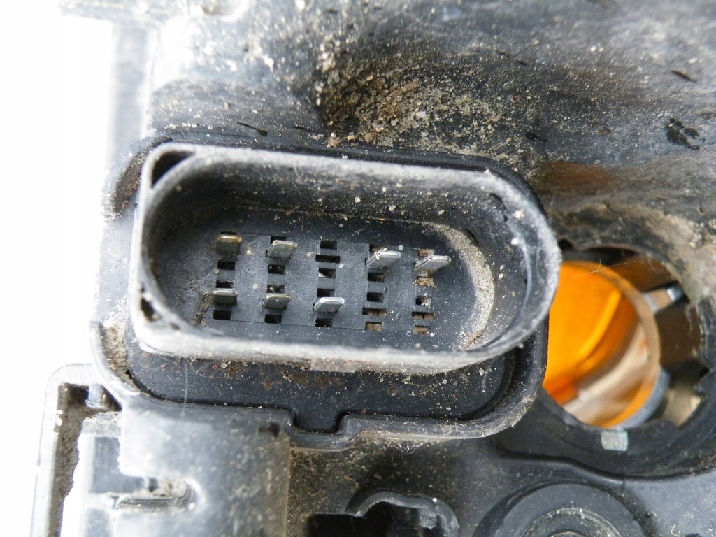 фото №11, Ford focus 2 mk2 ii lift лампа левая передняя фара левый перед светлый