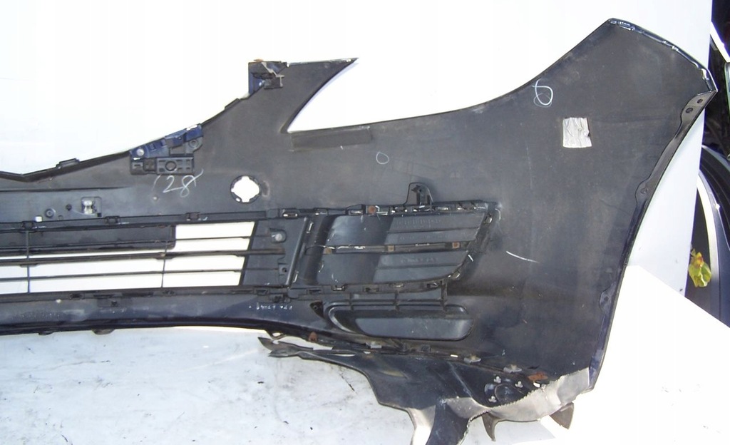 фото №10, Mazda 6 gh 08-10 бампер перед передний granatowy