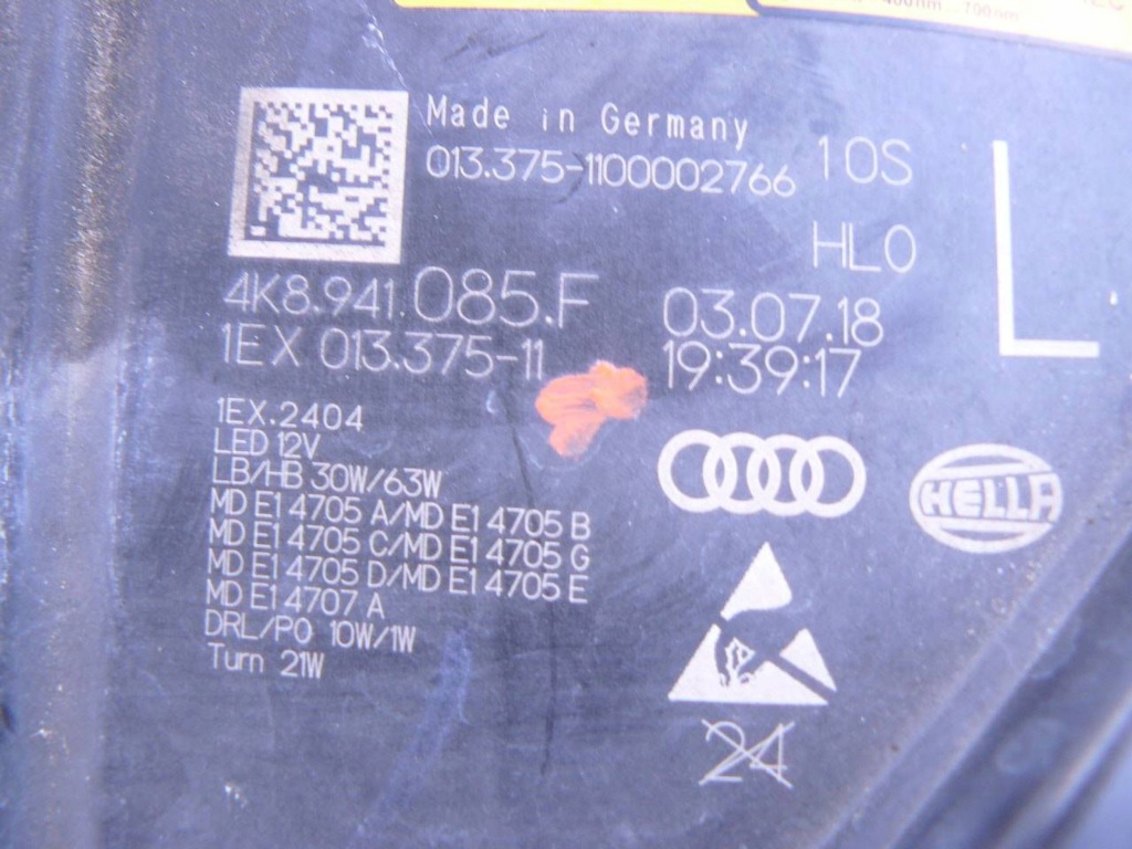 Audi a7 2 4k8 фара передня ліва laser full led Київ