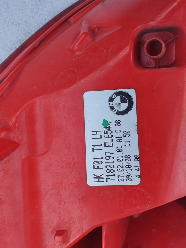 фото №6, Bmw 7 f01 07-12 лампы задняя задние 4 szt. orginał bmw