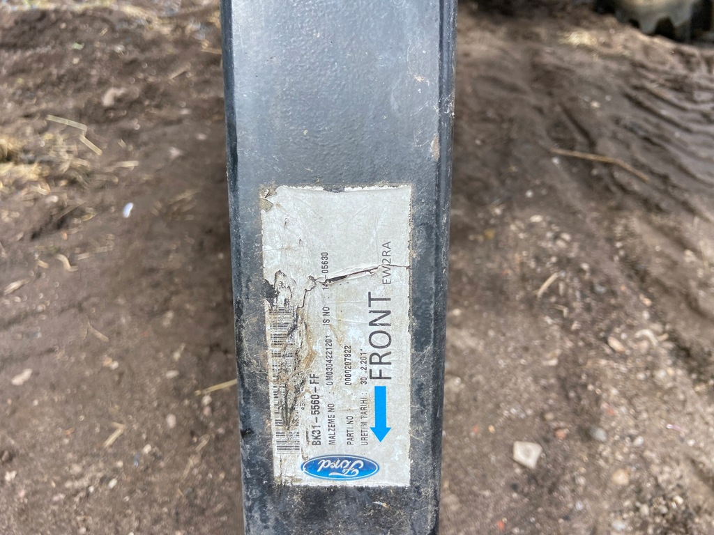 фото №8, Балка oś задня задня підвіска ресори задня ford transit mk8