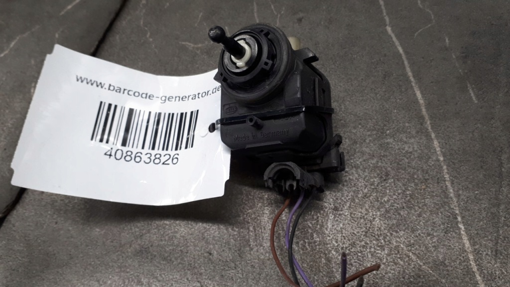 фото №1, 00787848 моторчик регулировки лампы master ii