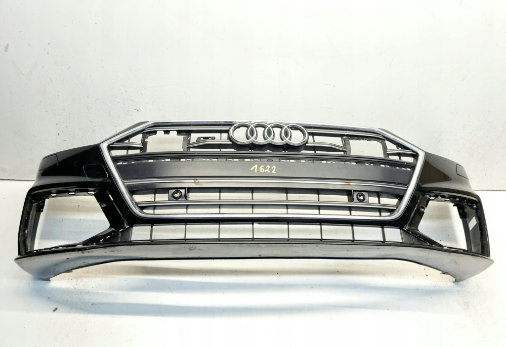 фото №1, Audi a7 s-line 4k8 17- бампер перед передній решітка радіатора