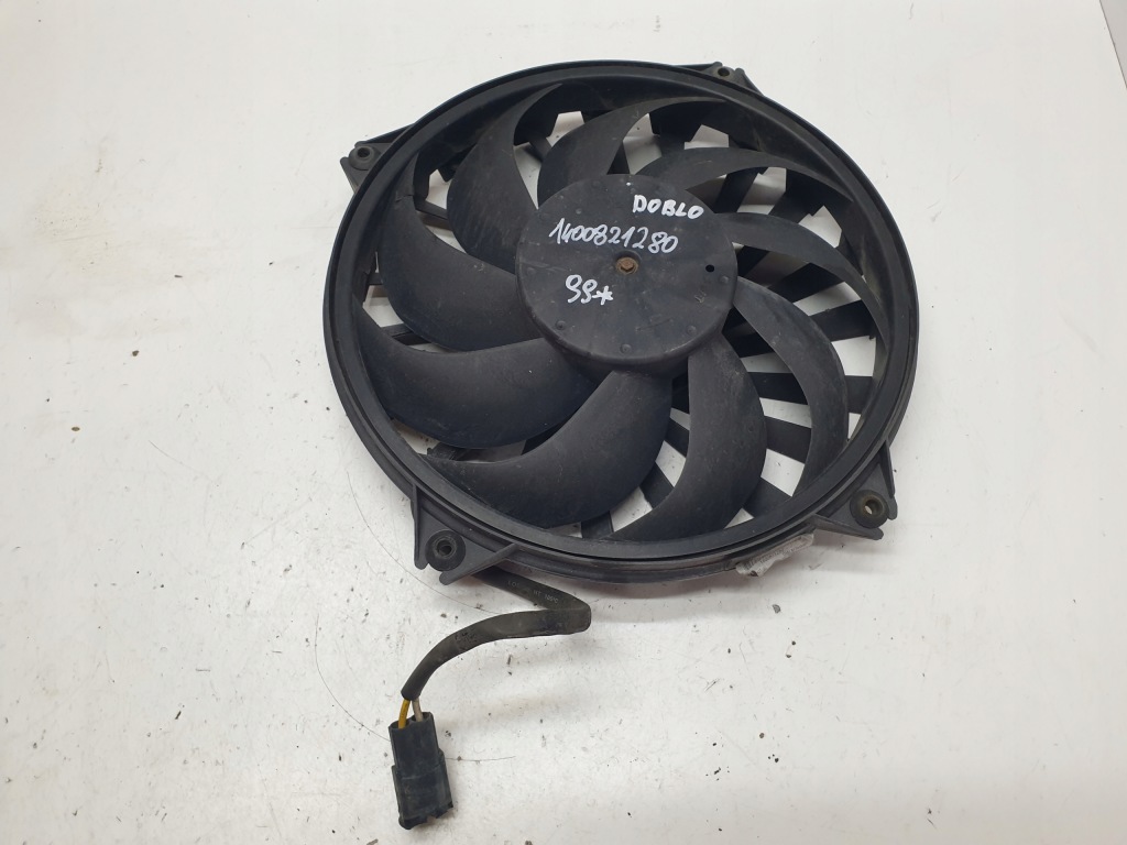 фото №1, Вентилятор радиатора fiat doblo 1400821280