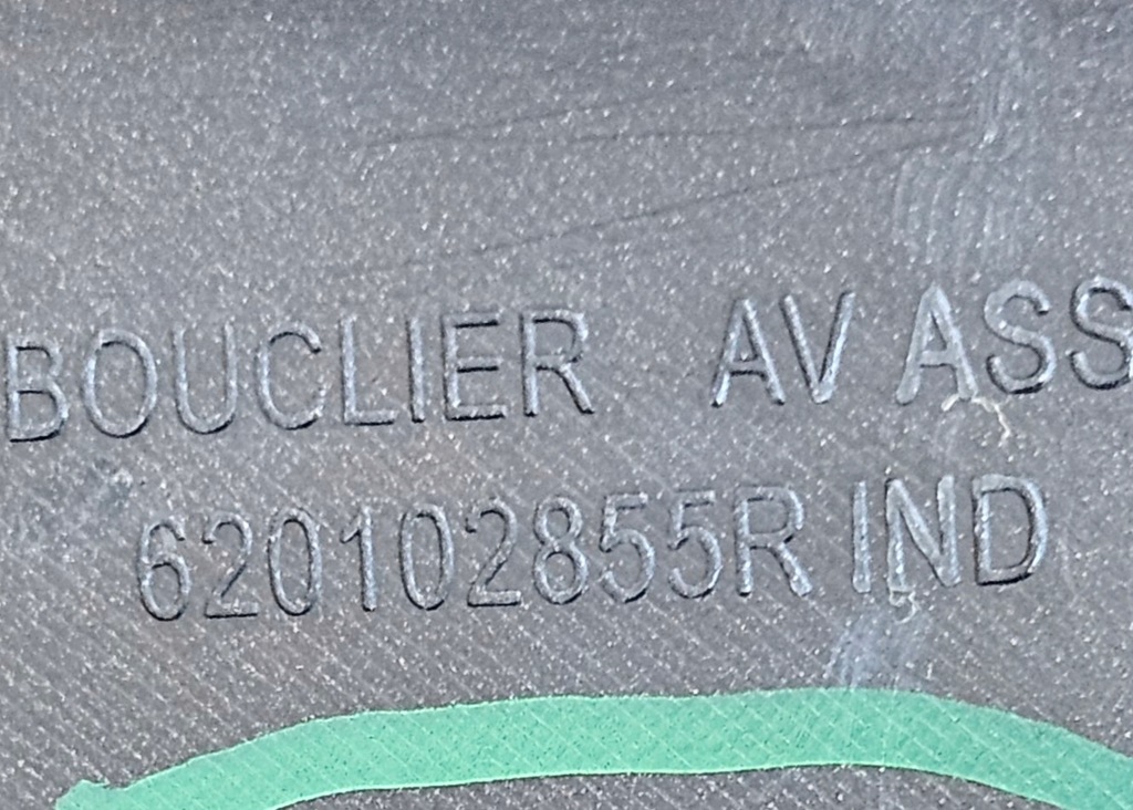 фото №13, Renault zoe 12-19 бампер передний 620102855r