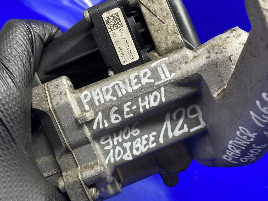 фото №13, Клапан egr partner ii 1.6 e-hdi 10jbee 9h06 9671187780