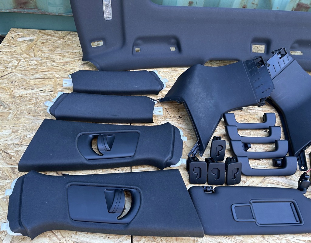 фото №10, Стеля комплект czarna s-line панорама стійки ліхтарі шторка audi q5 8r0