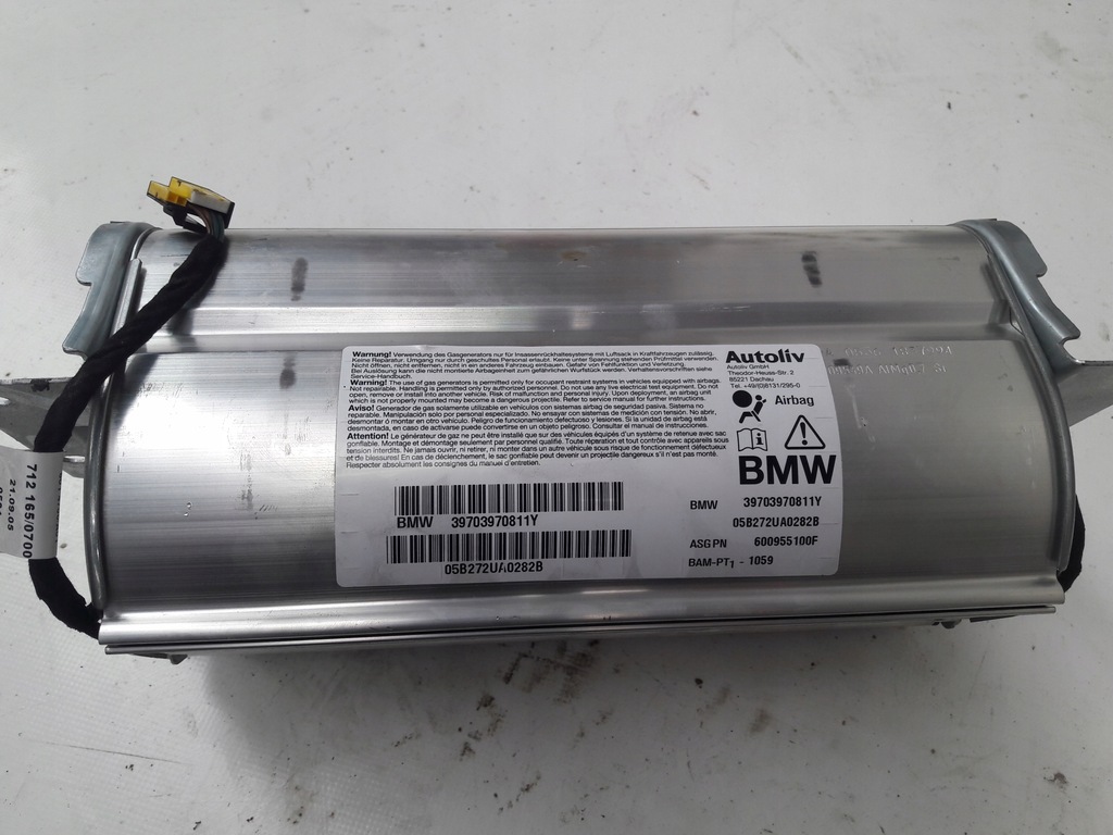 фото №12, Панель приладів консоль подушки безпеки датчик bmw e60