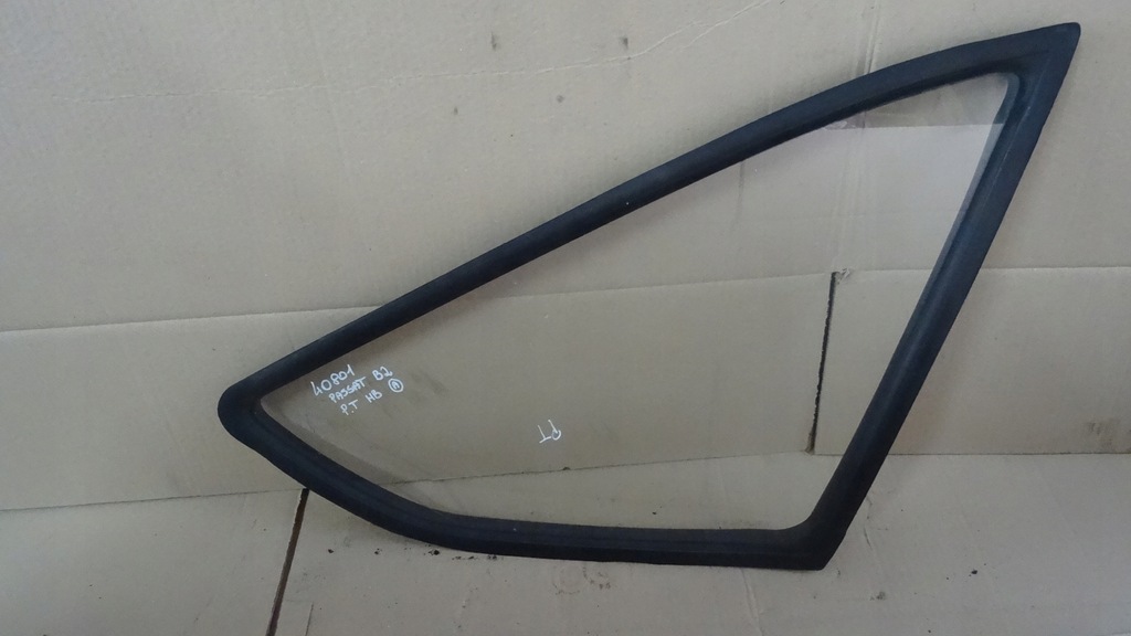 фото №1, Vw passat b2 стекло треугольник правый задняя