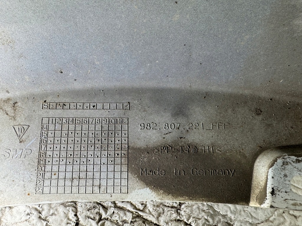 фото №8, Porsche boxster cayman 982 бампер передний