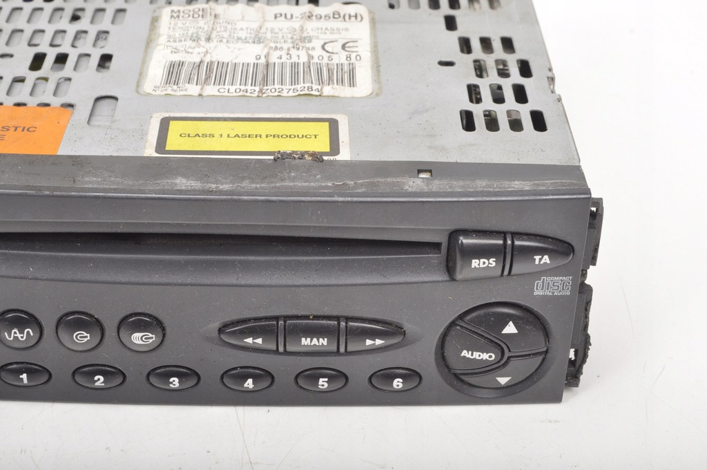 фото №4, Peugeot 307 радио cd 9643180580