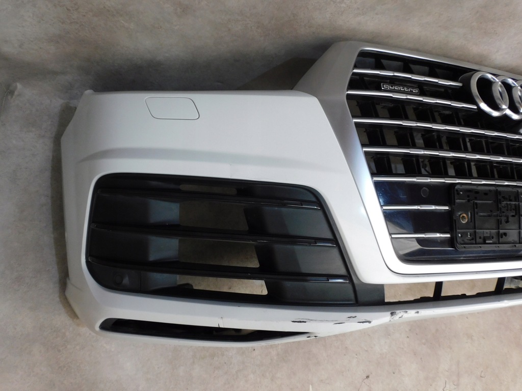 фото №10, Audi q7 4m s line бампер перед передній kompletny камера ls9r