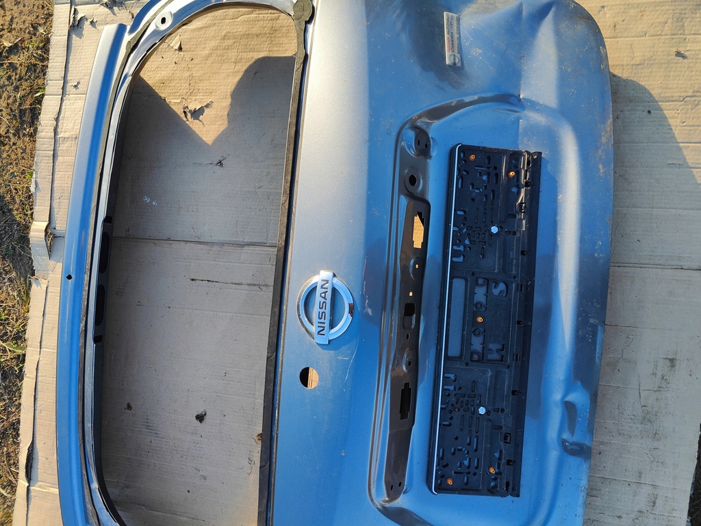 фото №4, Nissan note e12 крышка багажника задняя крышка багажника задняя