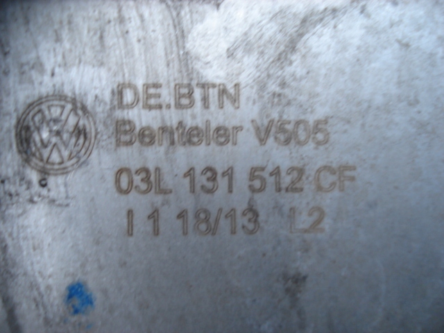 Радіатор вихлопних газів egr vw seat skoda audi 1.6 2.0 tdi 03l131512bl 03l131512cf Київ