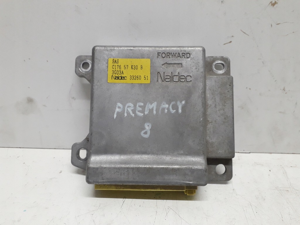 фото №7, Mazda premacy 1 i 01-06 подушки безпеки датчик подушка безпеки ремені