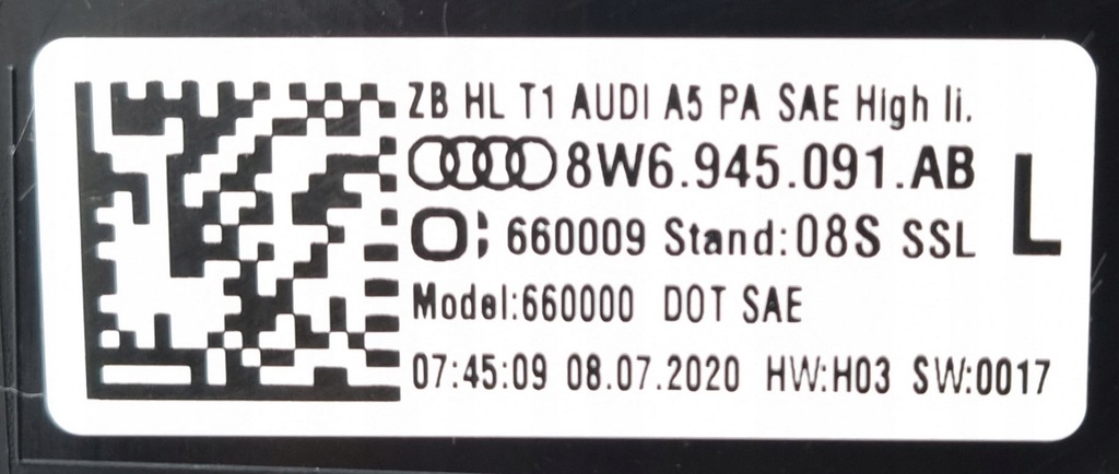 фото №13, Лампи задня matrix dynamic audi a5 8w f5 8w usa lift