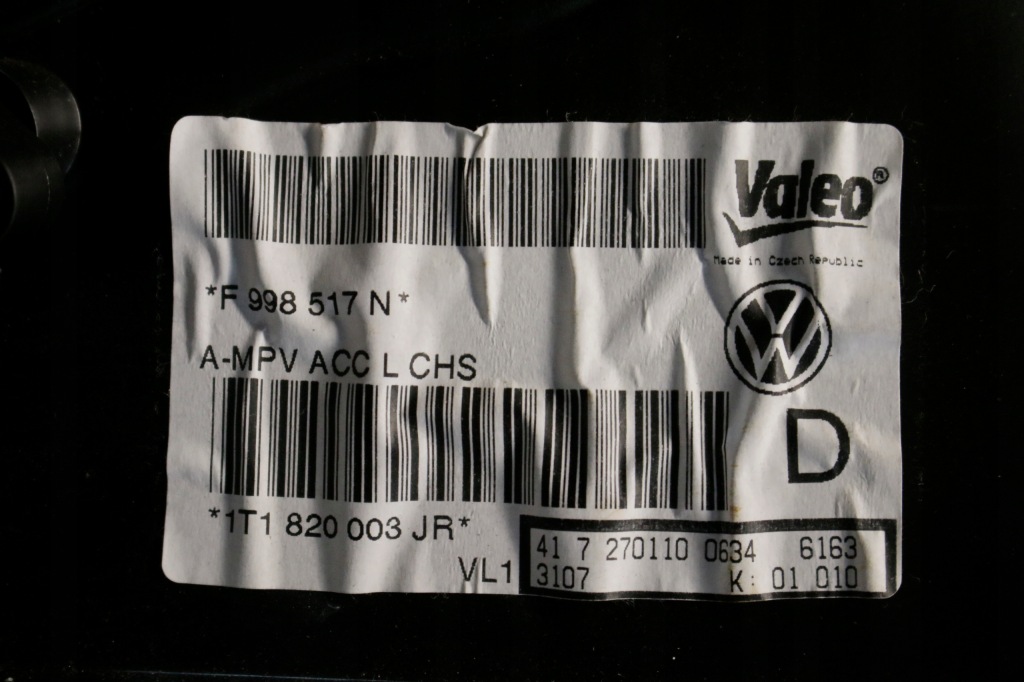 фото №8, Отопитель воздуходувка vw touran lift 1t1820003jr