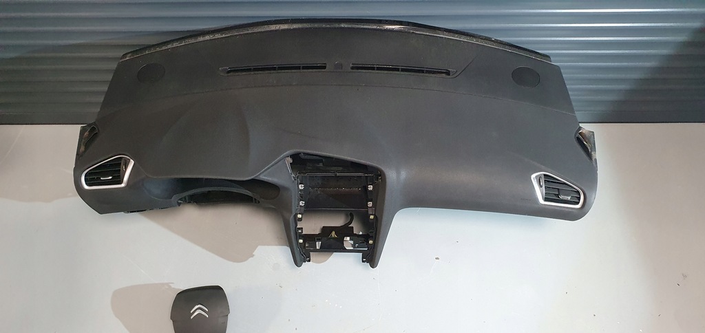 фото №7, Консоль панель приладів панель приладів + 2 x подушка citroen c4 ii b7 europa оригінал