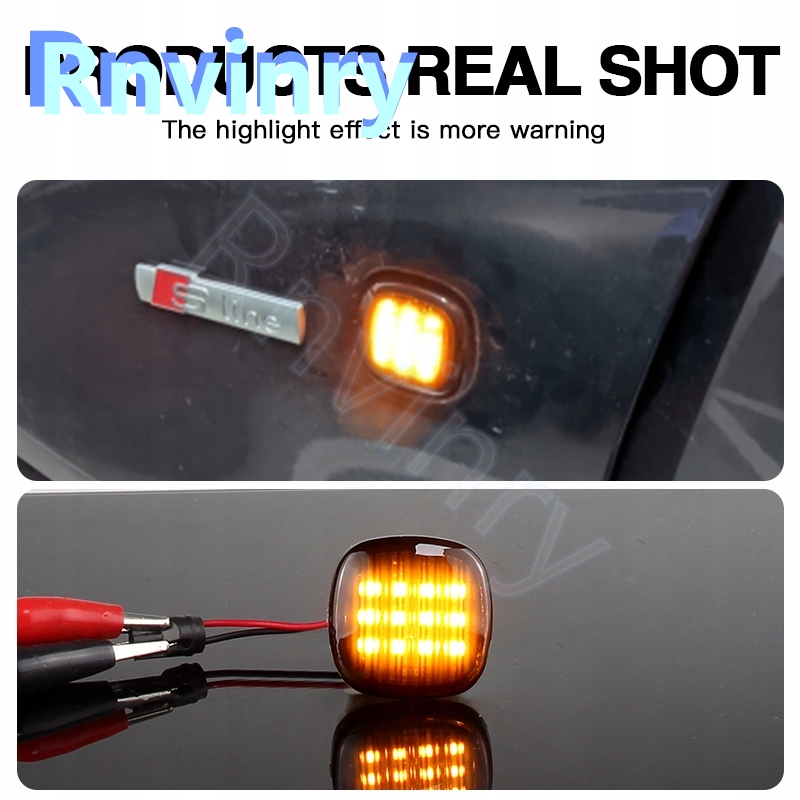 фото №5, Rnvinry audi a3 8l a4 8d a4 led поворот сигнал сторона освітлення