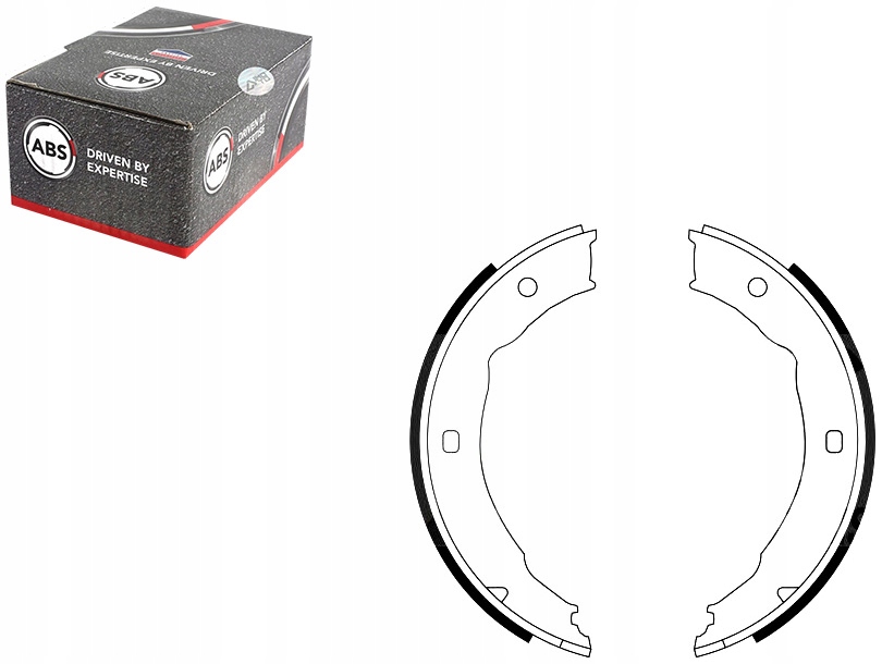 фото №1, Комплект - набор колодка тормозных [a.b.s.]