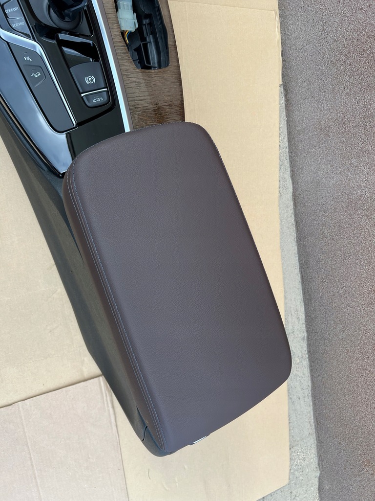 фото №5, Bmw x3 g01 туннель средний декоры зарядное устройство кожа новый