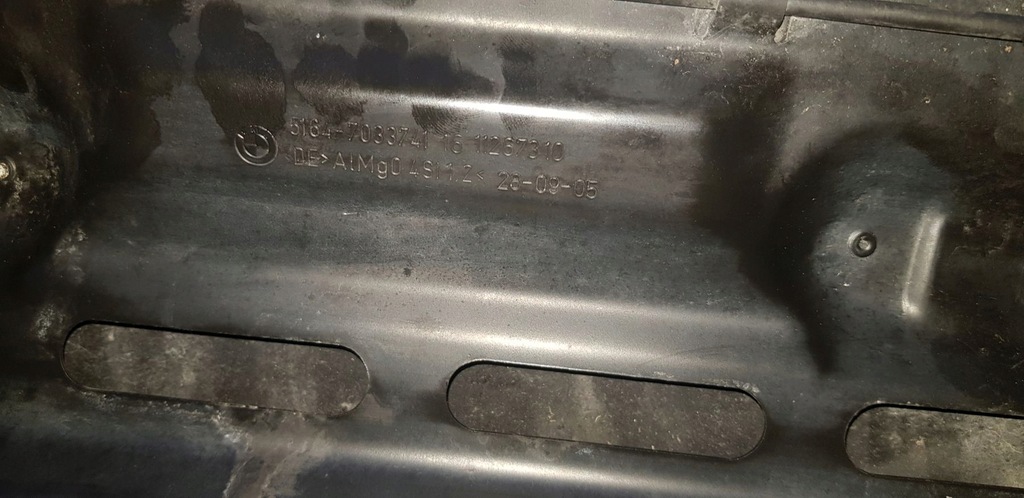 фото №7, Bmw e60 e61 pas передний усилитель передний балка бампера клаксон кронштейн