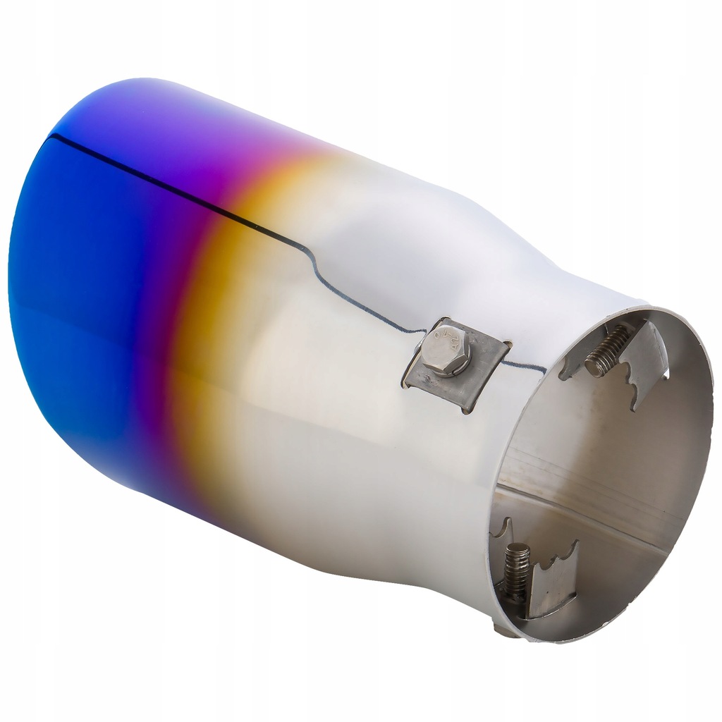 фото №13, Наконечник na гасник накладка вихлоп глушника хром сталь нержавіюча mt 007blc