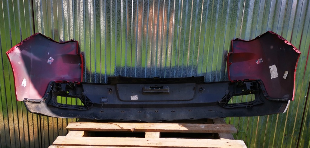 фото №6, Бампер задняя задний хром pod pdc peugeot 3008 i lata 2009-2012