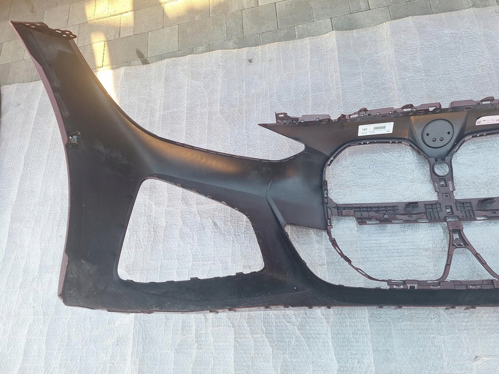 фото №13, Bmw i4 g26 бампер перед передний m-pakiet aventurini red super состояние