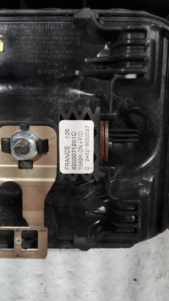 фото №3, Подушка повітряна подушка безпеки renault laguna ii