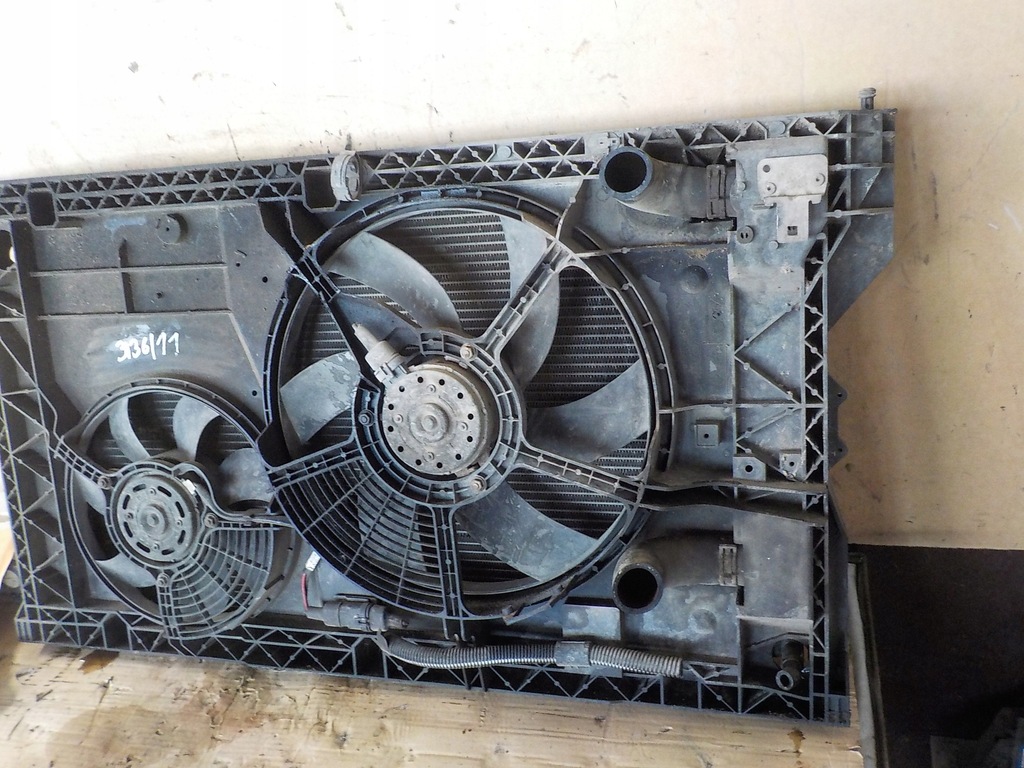 фото №5, Renault master радіатор з вентилятори