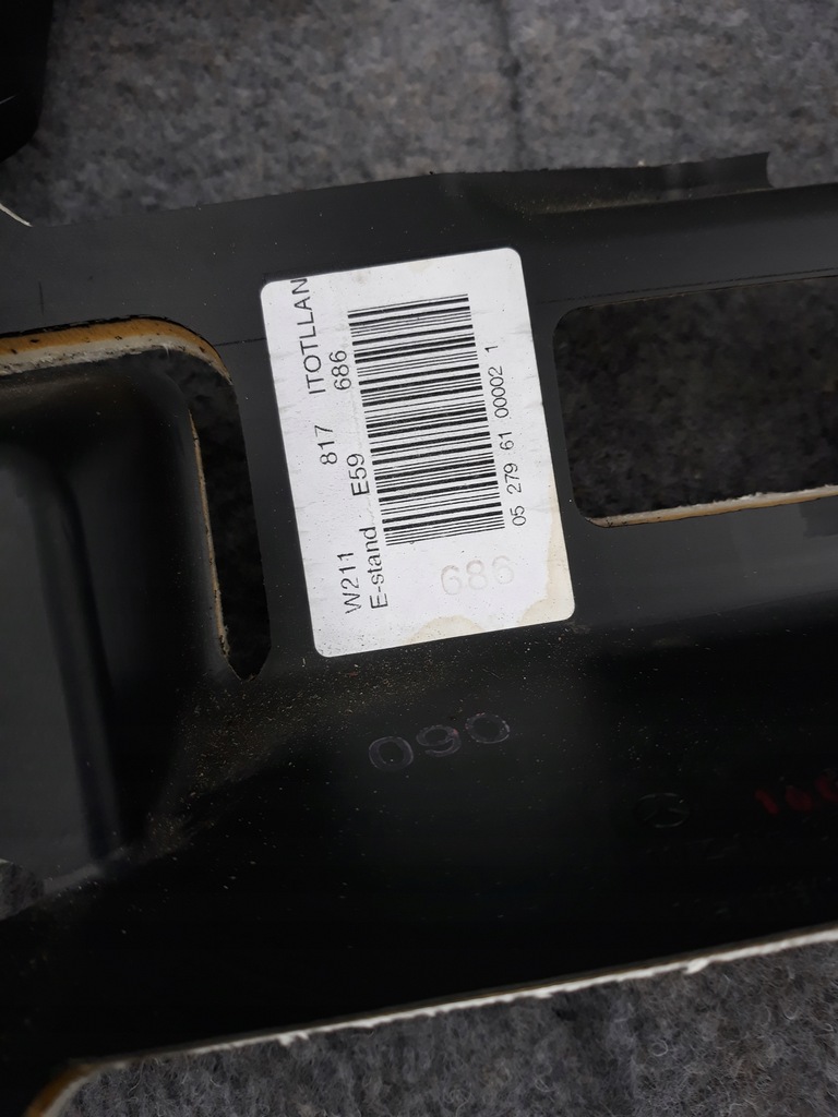 фото №4, Панель приладів консоль mercedes w211 e-klasa