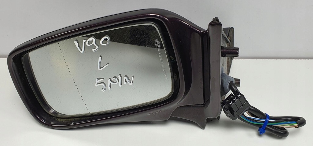 фото №8, Зеркало левая 5 pin 433 volvo v90 i europa