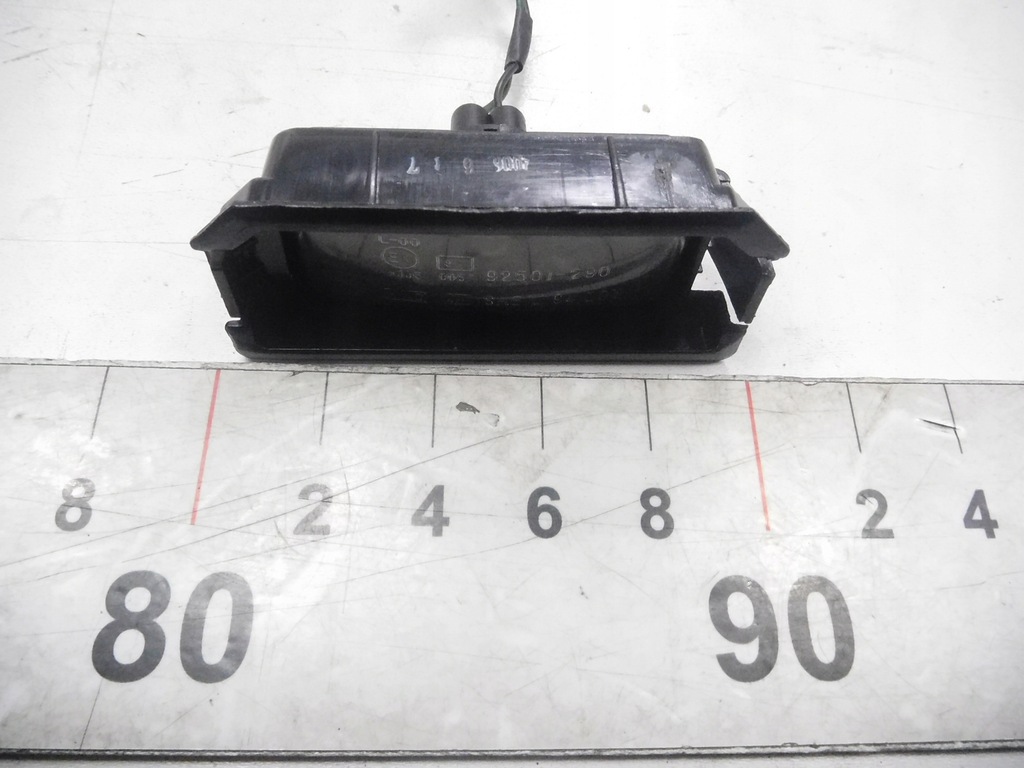 фото №7, Оригінальна лампа номерного знака реєстраційний hyundai 92501-2c010