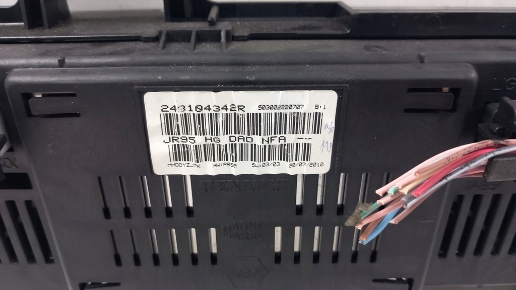 фото №8, Renault grand scenic iii монітор дисплей 243104342r 503002220707