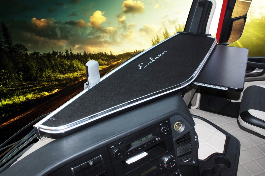 фото №13, Полка rtv tir mercedes actros mp4 большая с blatem