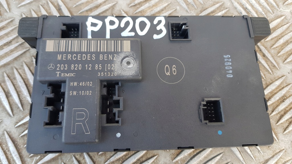 фото №15, Mercedes w203 модуль дверь правый перед 2038200426