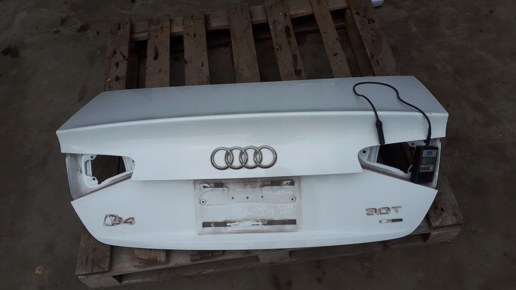 фото №1, S4 b8 lift a4 крышка багажника багажника задняя задняя sedan ls9r