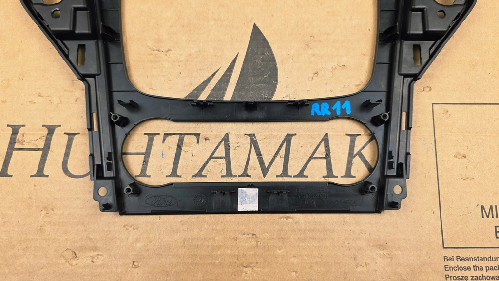 фото №15, Ford mondeo mk4 lift 2010 - 2014 r. рамка радіо панелі консолі czarna europa