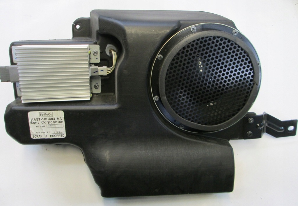 фото №8, Ford flex 08- усилитель sony сабвуфер динамик