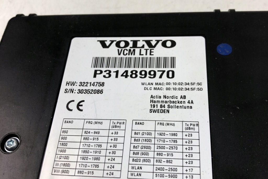 фото №1, Блок керування volvo xc90 ii 31489970 2018