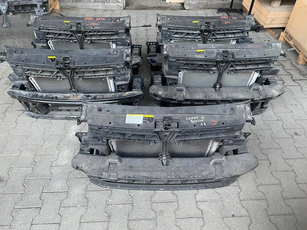 фото №16, Vw caddy 2k5 tsi tdi pas передний перед радиатор