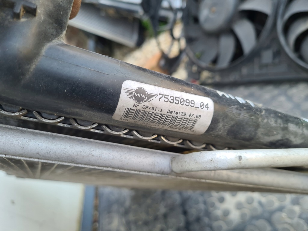 фото №6, Радіатор wody кондиціонера mini r56 1.6b 7535099