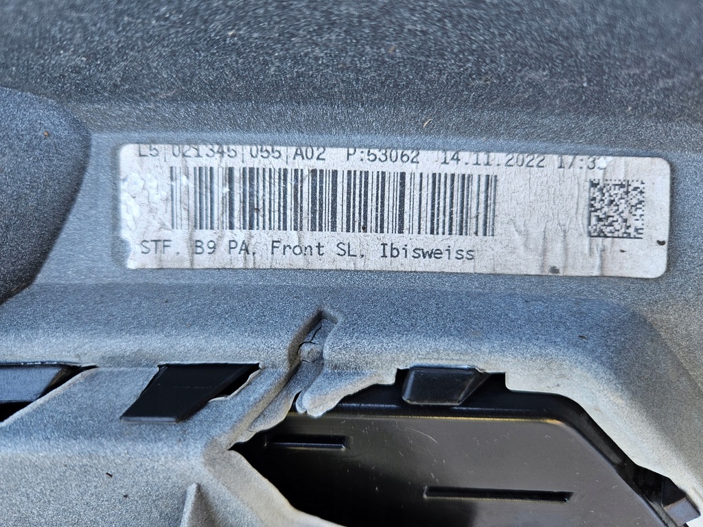 фото №13, Бампер передній перед audi a4 b9 8w lift s-line