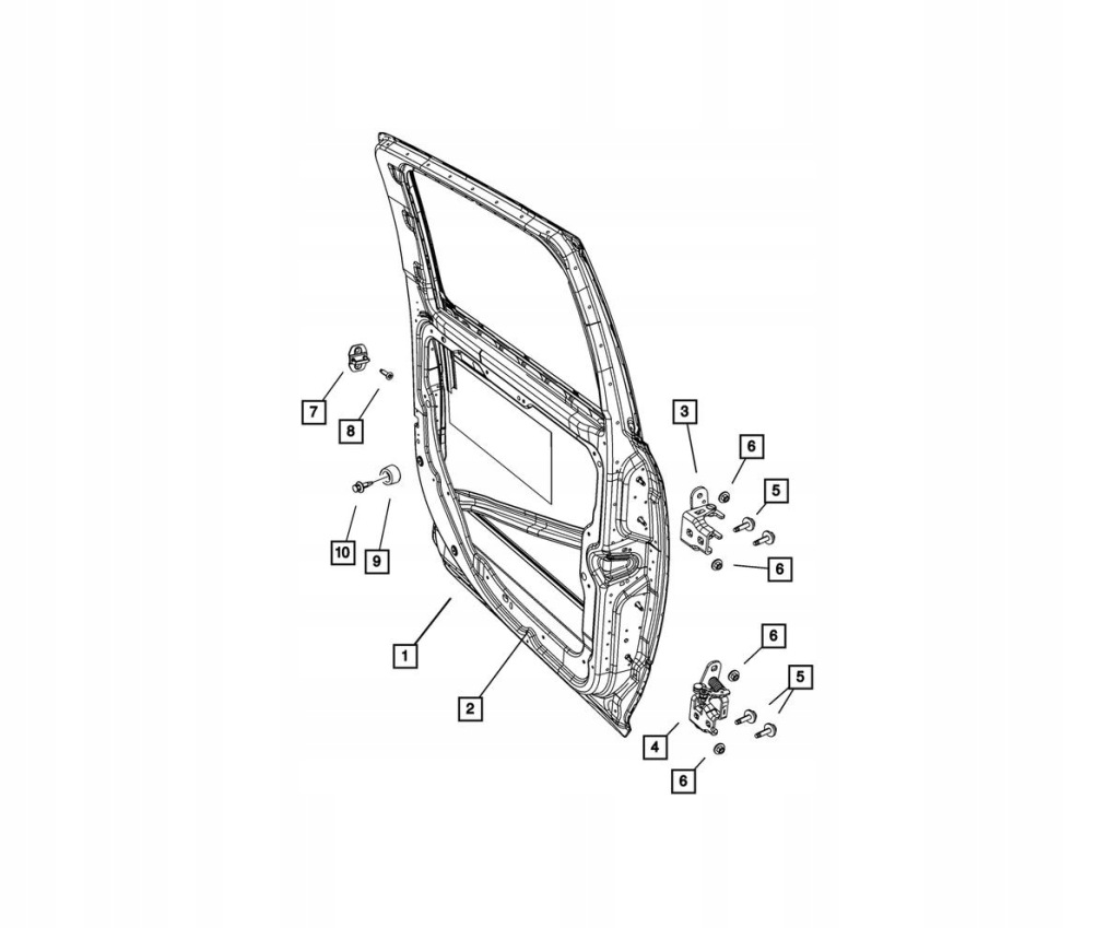 фото №3, Дверь do dodge ram 2013-2018 04589873ae левая