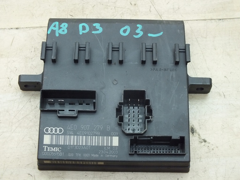 фото №1, Audi a8 d3 модуль блок керування світла