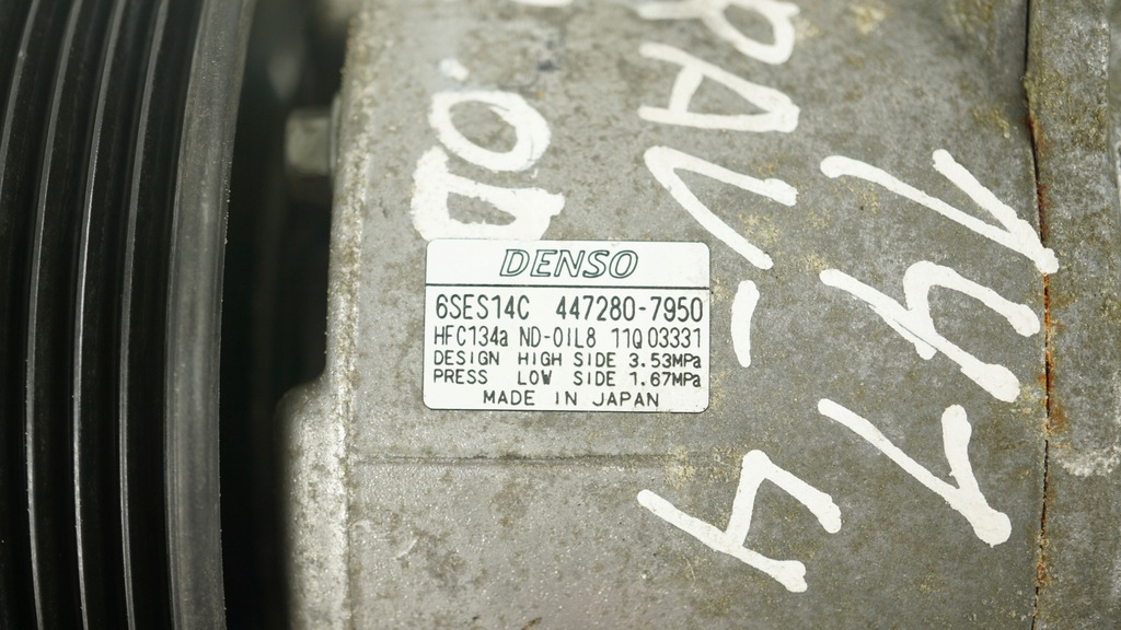 фото №7, Компресор компресор кондиціонера toyota rav4 4 rav-4 iv 2.0 d4d 447280-7950